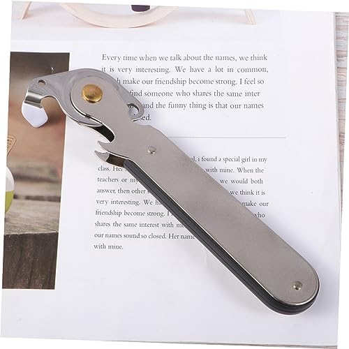 Stainless Steel Can Piercer Manual Bottle Opener