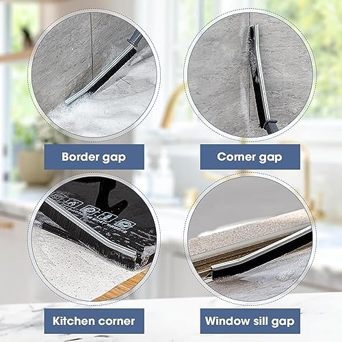 4-Piece Gap Cleaning Brush for Bathrooms Kitchen Windows