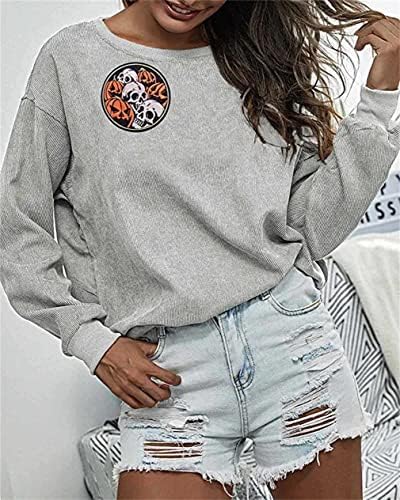Pumpkin Skull Embroidery Stickers DIY Patch