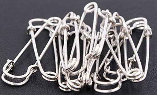 LeBeila 12pcs Safety Pins Extra Strong 3 Inch