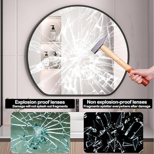 TZUFA Wall Mirror with Metal Frame 40x345CM