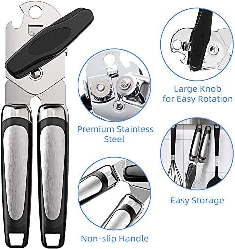 FRKPIPI Heavy Duty Stainless Steel Can Opener Kit 1