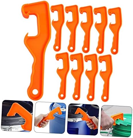 10pcs Plastic Decapper Paint Bucket Lid Opener Tool