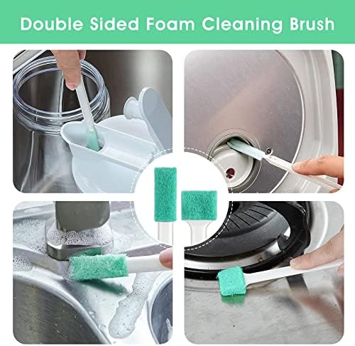 TIESOME 8Pcs Crevice Cleaning Brush Set