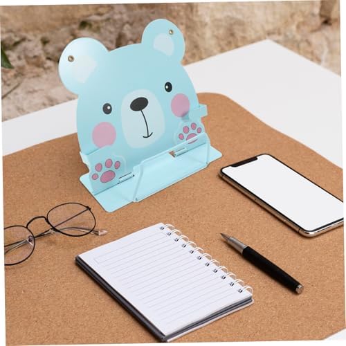 Kids Reading Book Stand Cute Animal Metal Holder for Desk 1