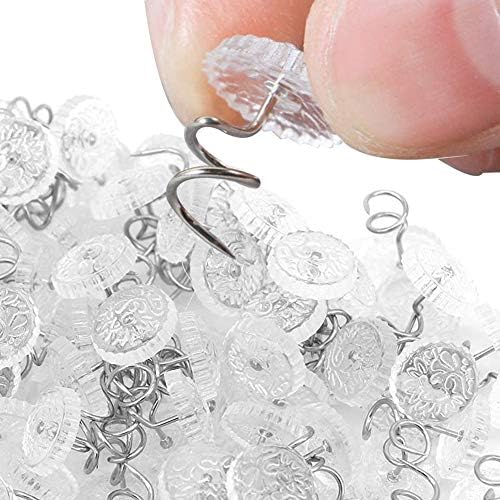 ReNext Fabric Twisty Pins with Clear Heads 100 Pack 1