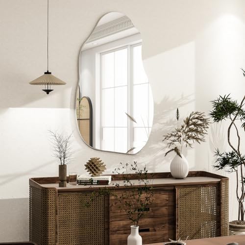 VooBang 20x32 Irregular Wavy Wall Mirror