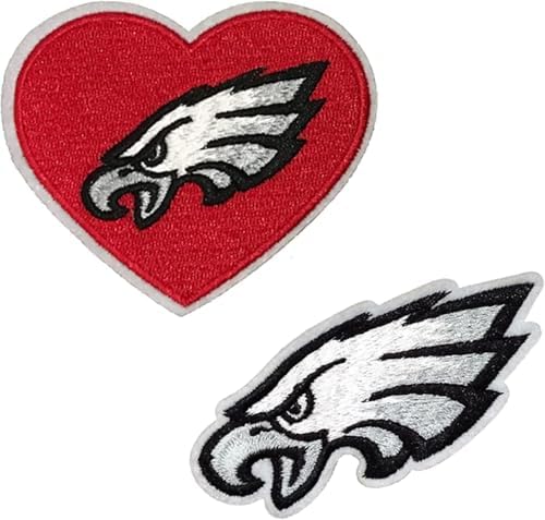 2 Pcs Sports Style Embroidered Patches for DIY
