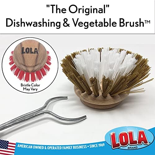 Lola Replacement Brush Head for Dishwashing Vegetable Use