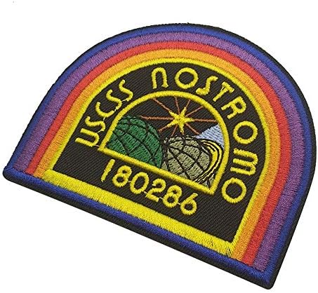 USCSS Nostromo Crew Cap Shoulder Costume Prop Patch 394 x 315 Inches