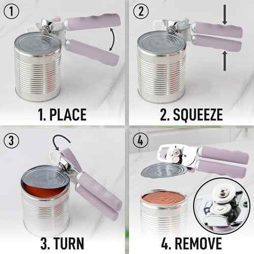 Zulay Kitchen Manual Can Opener with Bottle Opener