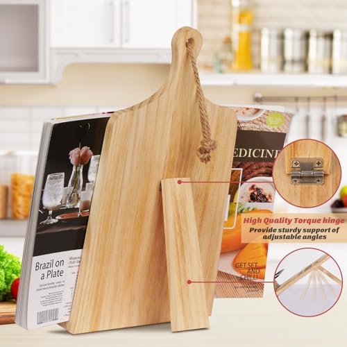 Funistree Cookbook Stand - Unique Retirement Gift for Women