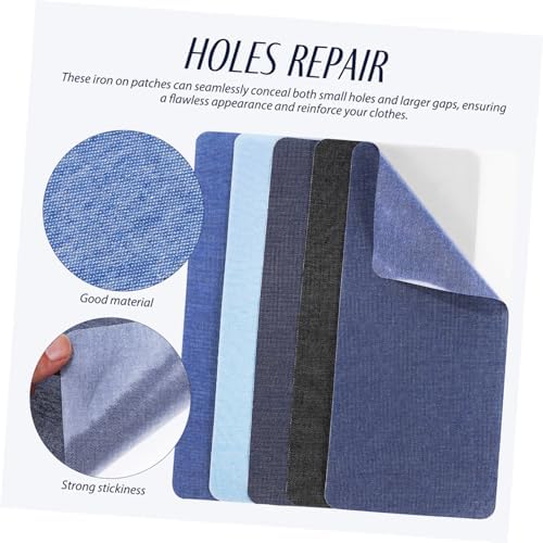 ULDIGI 15 Pcs Iron On Patches for Jeans Clothes Repair 1