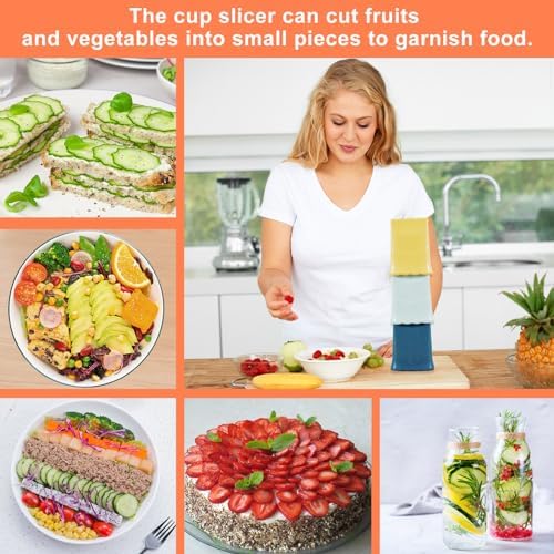 FALESOUL 3Pcs Cup Slicer with Gap Cleaning Brushes