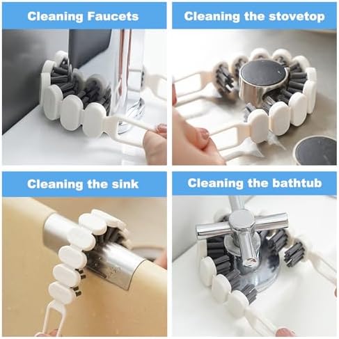 Bendable Crevice Cleaning Brush 6 Pcs