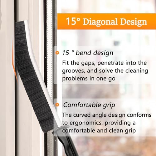 4PCS Crevice Cleaning Brush Set Multifunctional Gap Cleaner for Bathroom Kitchen Window Groove