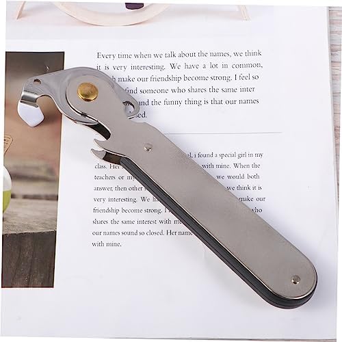 Ciieeo 2pcs Stainless Steel Can Piercer and Bottle Opener