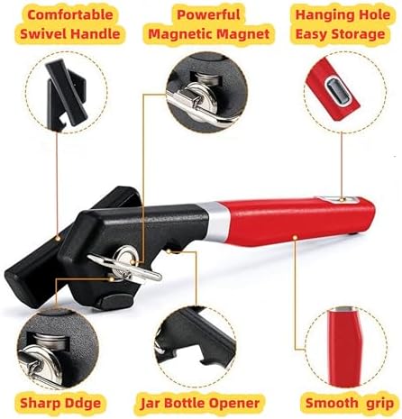 BETTHK 2025 Heavy Duty Magnetic Can Opener