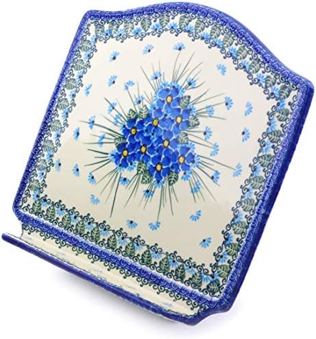 Polish Pottery 953-inch Book Stand with Certificate of Authenticity