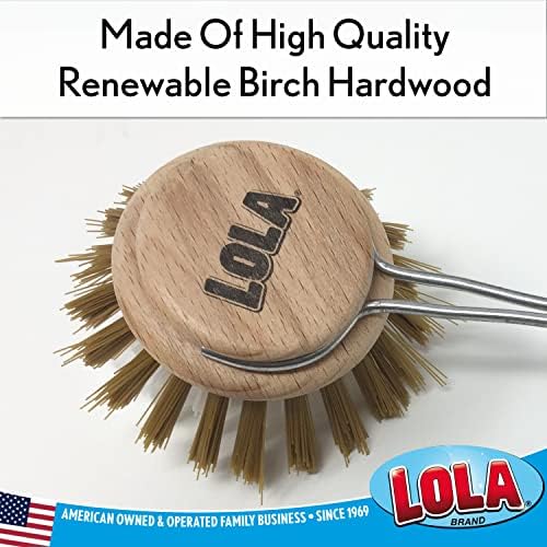 Lola Replacement Brush Head for Dishwashing Vegetable Use