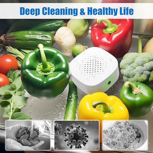 Paddsun Fruit Vegetable Cleaner with USB Deep Clean Device