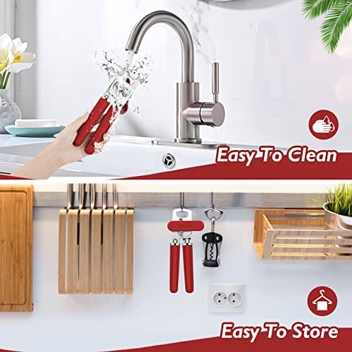 Mebotem 10 Colors Manual Can Opener with Bottle Opener 1