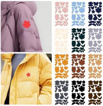 Self Adhesive Thermal Transfer Elbow Patches for Jacket Repair