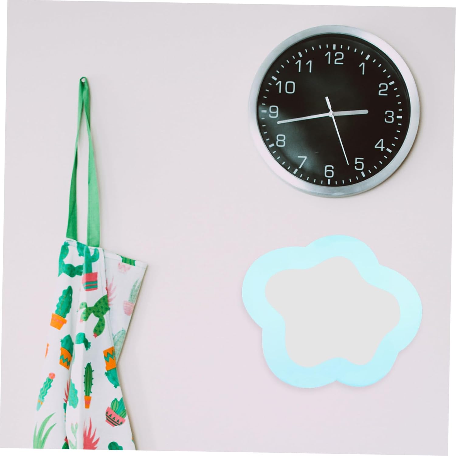 Unomor Cloud Shaped Wall Mirror with Colorful Waves
