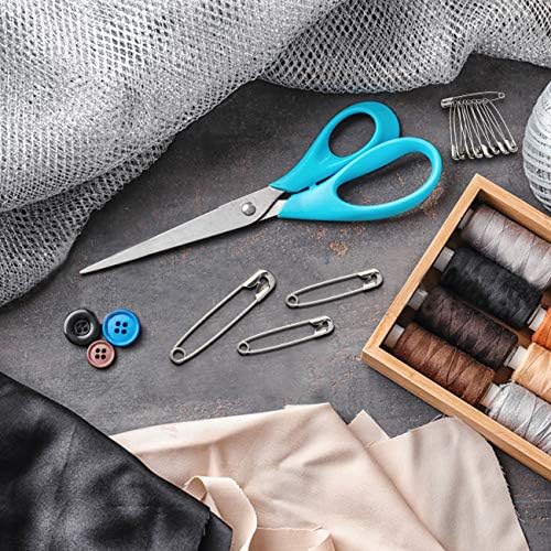 50PCS 3In Stainless Steel Safety Pins with Sharp Ends