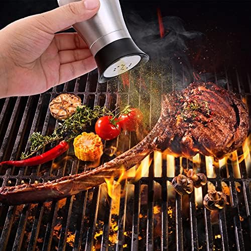 Lusanville 2 Pack Salt Pepper Shakers Set 1