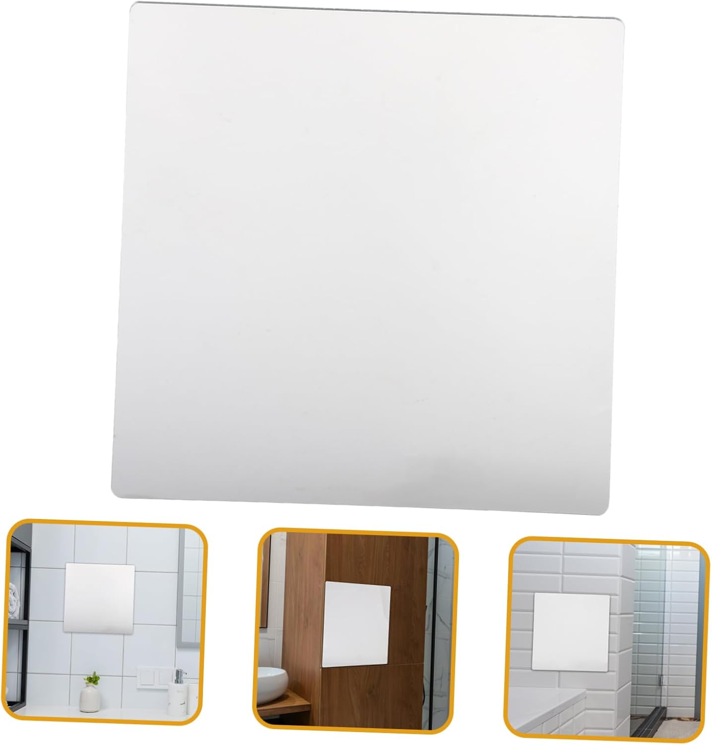 HOOTNEE Decorative Wall Mirror Acrylic Large Mirror for Home Vanity