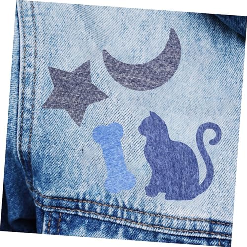 15 Pcs Iron-on Jeans Patches for Hole Repair and Fabric Decoration