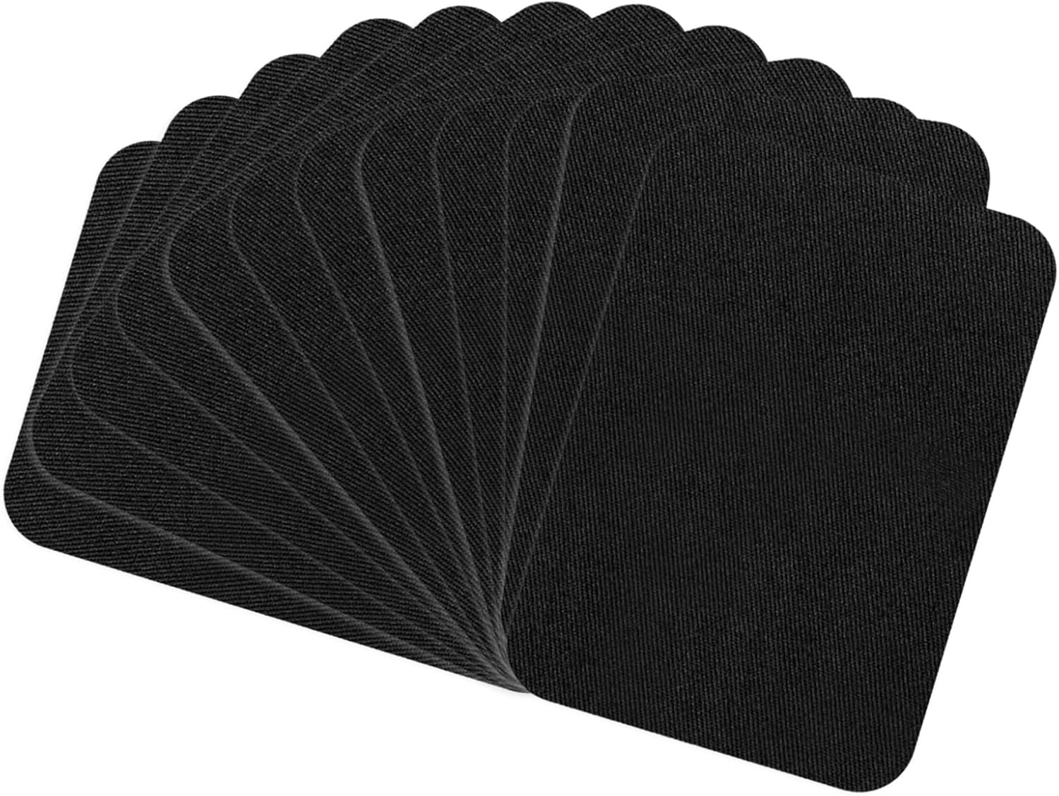 12 Pcs Premium Iron-on Patches for Denim Repair and Clothing Decor
