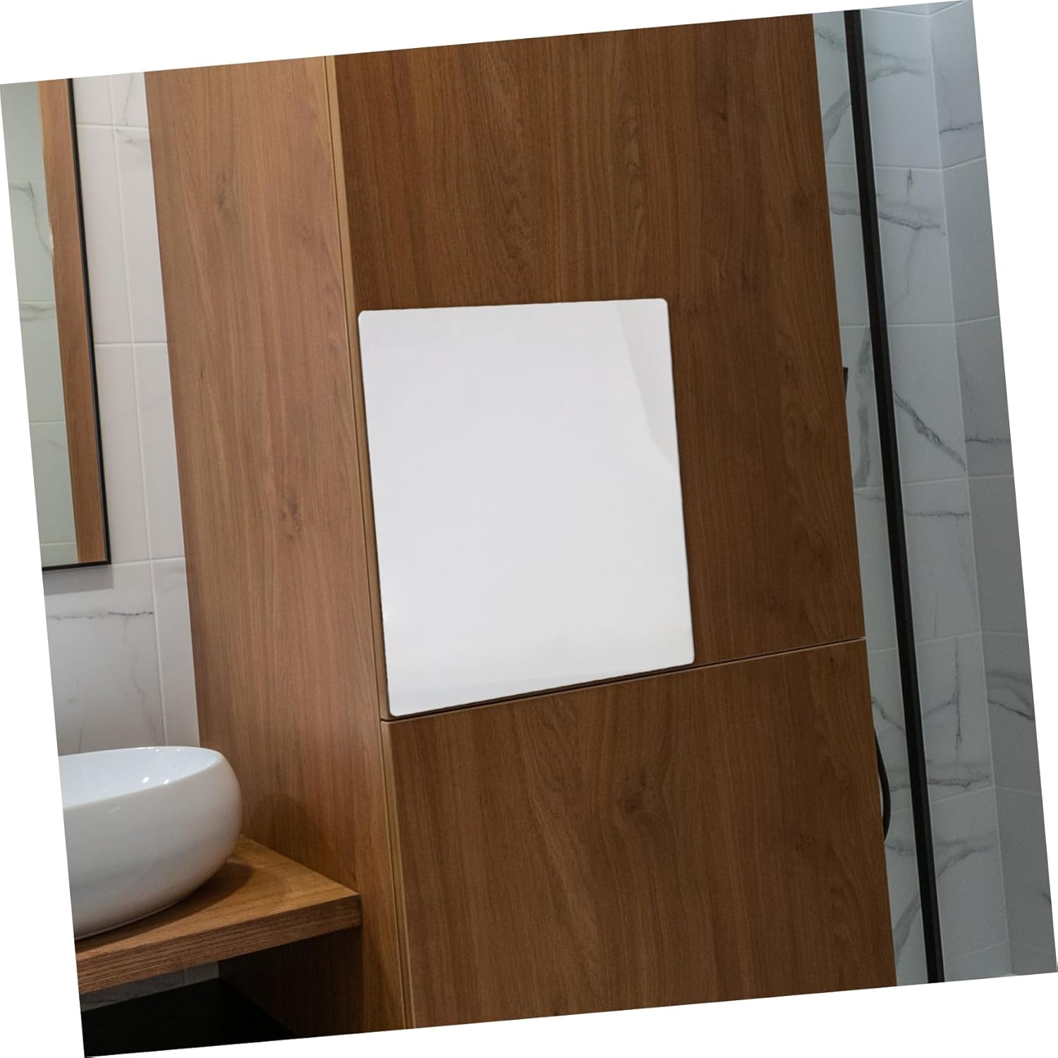 Garneck Acrylic Mirror Wall Decor Large Vanity for Bathroom