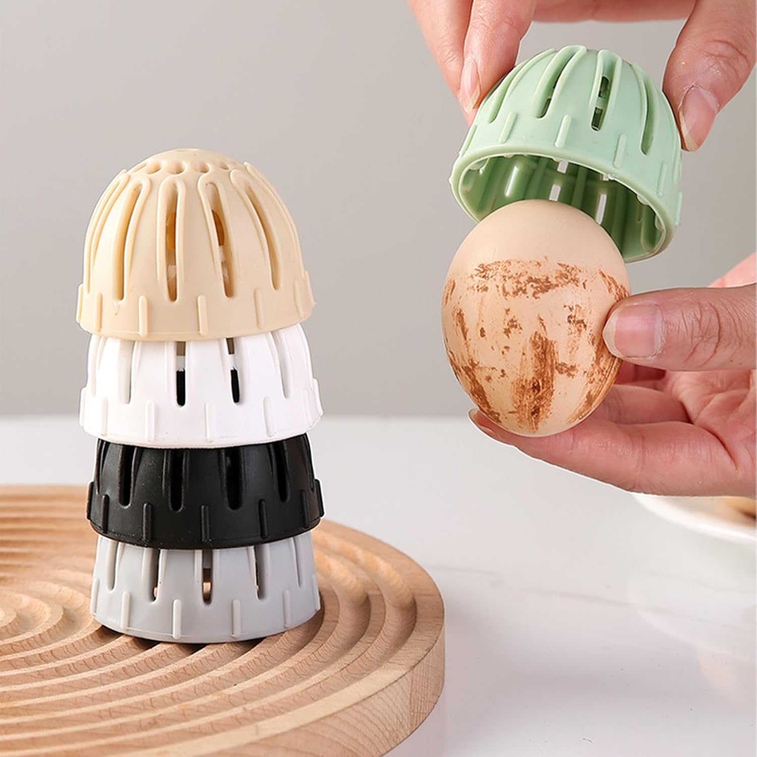 DoID Tag Egg Washer for Fresh Eggs - Light Green