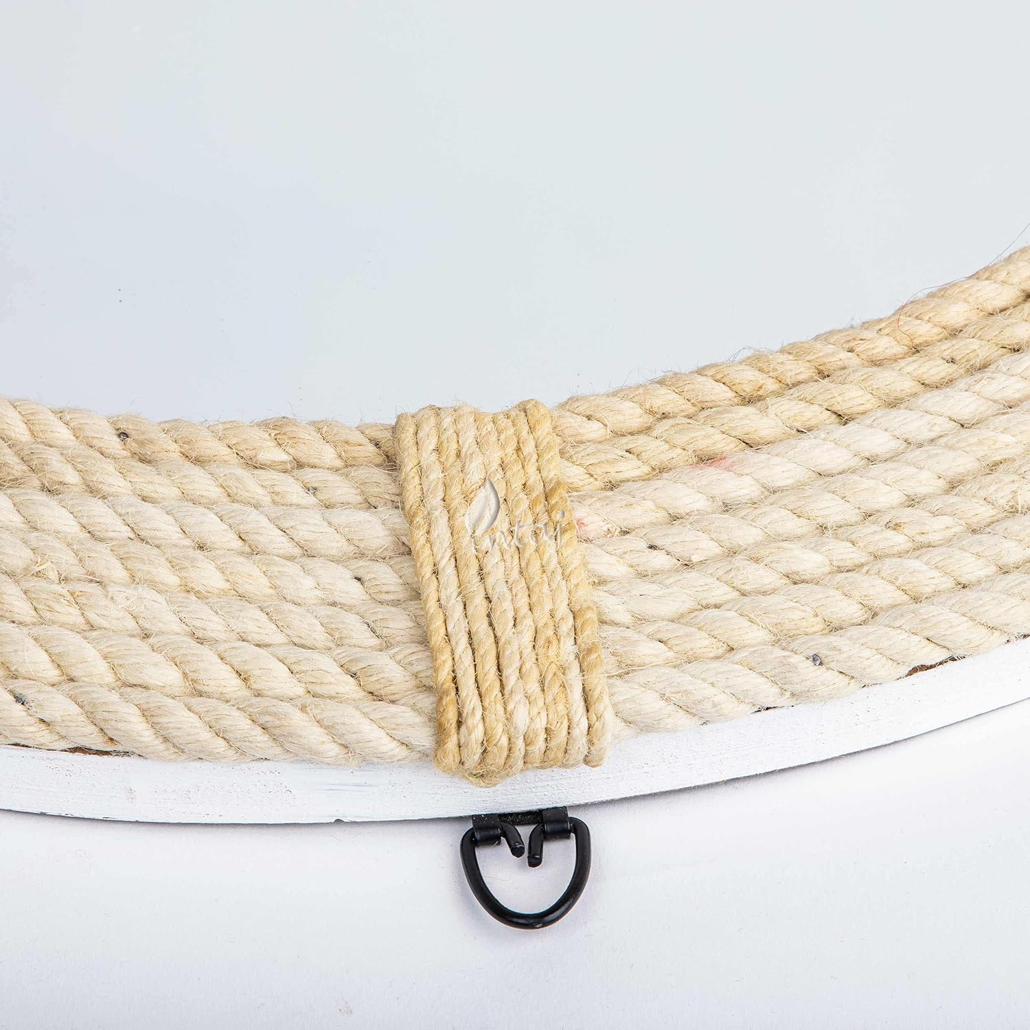 OUTRIGHT 9 Inch Round Wall Mirror for Bathroom and Living Room Decor