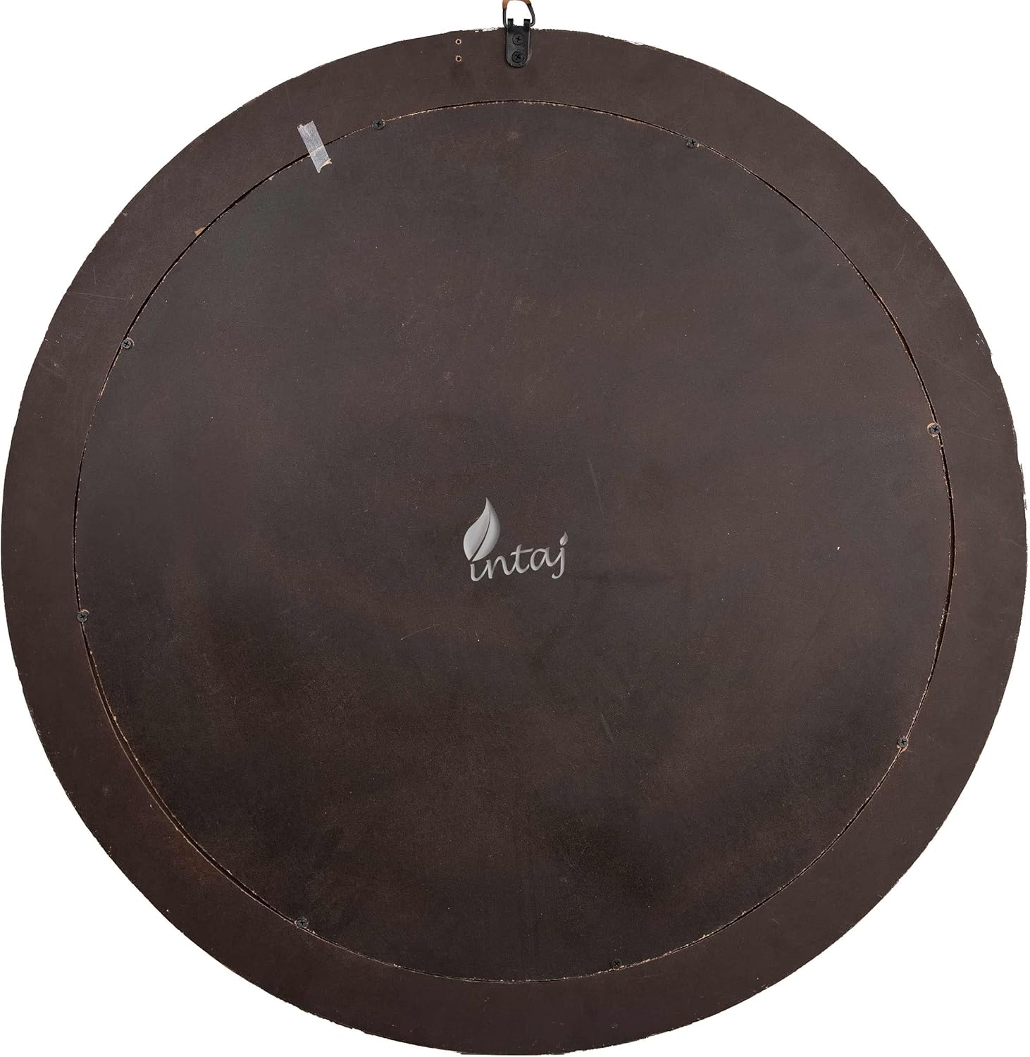 OUTRIGHT 9 Inch Round Wall Mirror for Bathroom and Living Room Decor