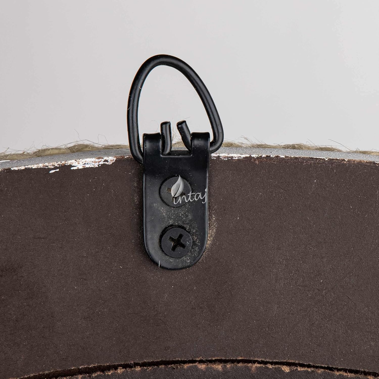 OUTRIGHT 9 Inch Round Wall Mirror for Bathroom and Living Room Decor